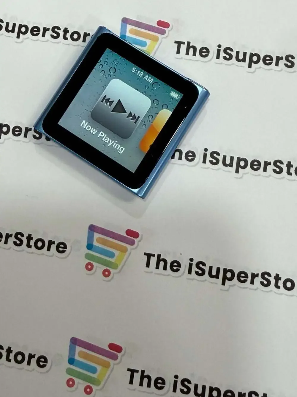 Apple iPod Nano 6th Gen 16GB Blue MP3 Player with Accessories + 1 YR Warranty